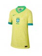 Brasilien Heimtrikot für Frauen Copa America 2024 Kurzarm